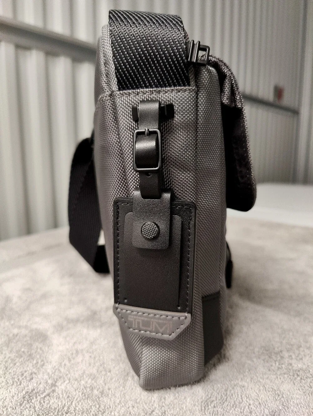 TUMI Alpha Bravo Junior Crossbody (Charcoal)